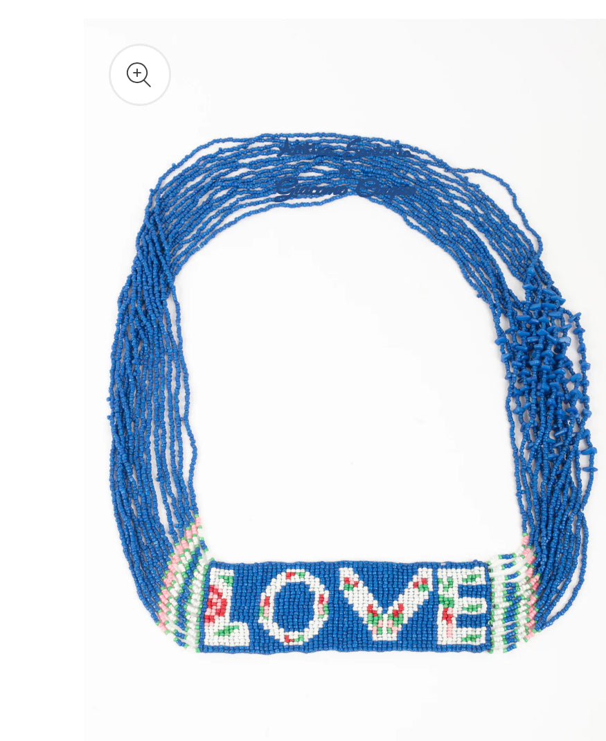 Love beads necklace