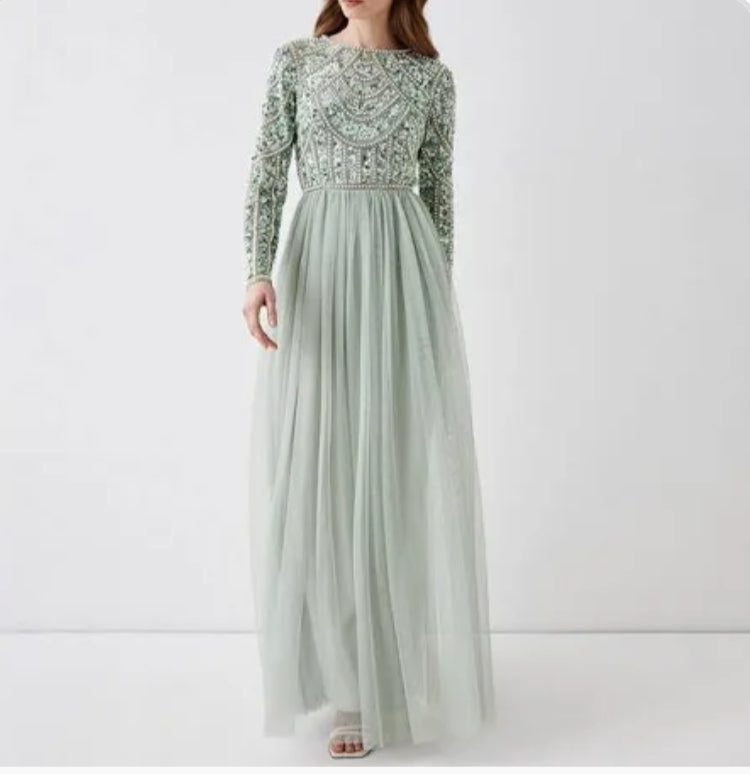 Vintage pearl dress