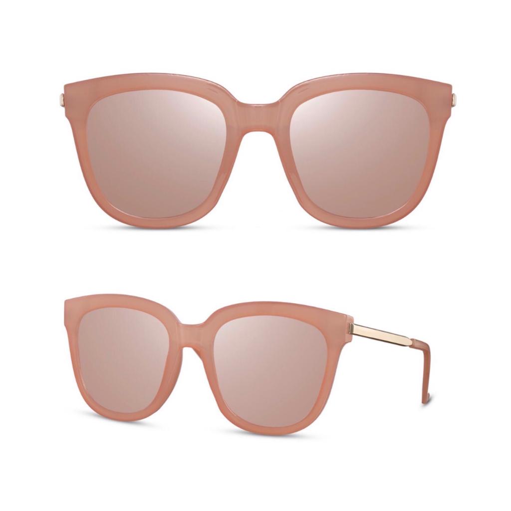 Champagne pink mirrors