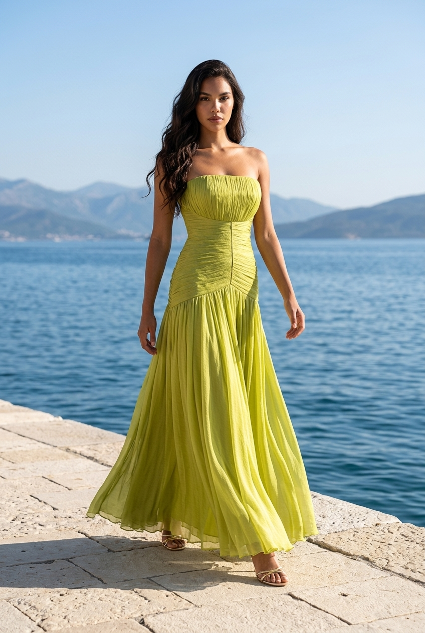 Lime silk