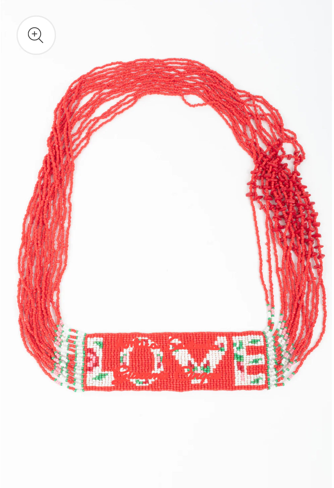 Love beads necklace