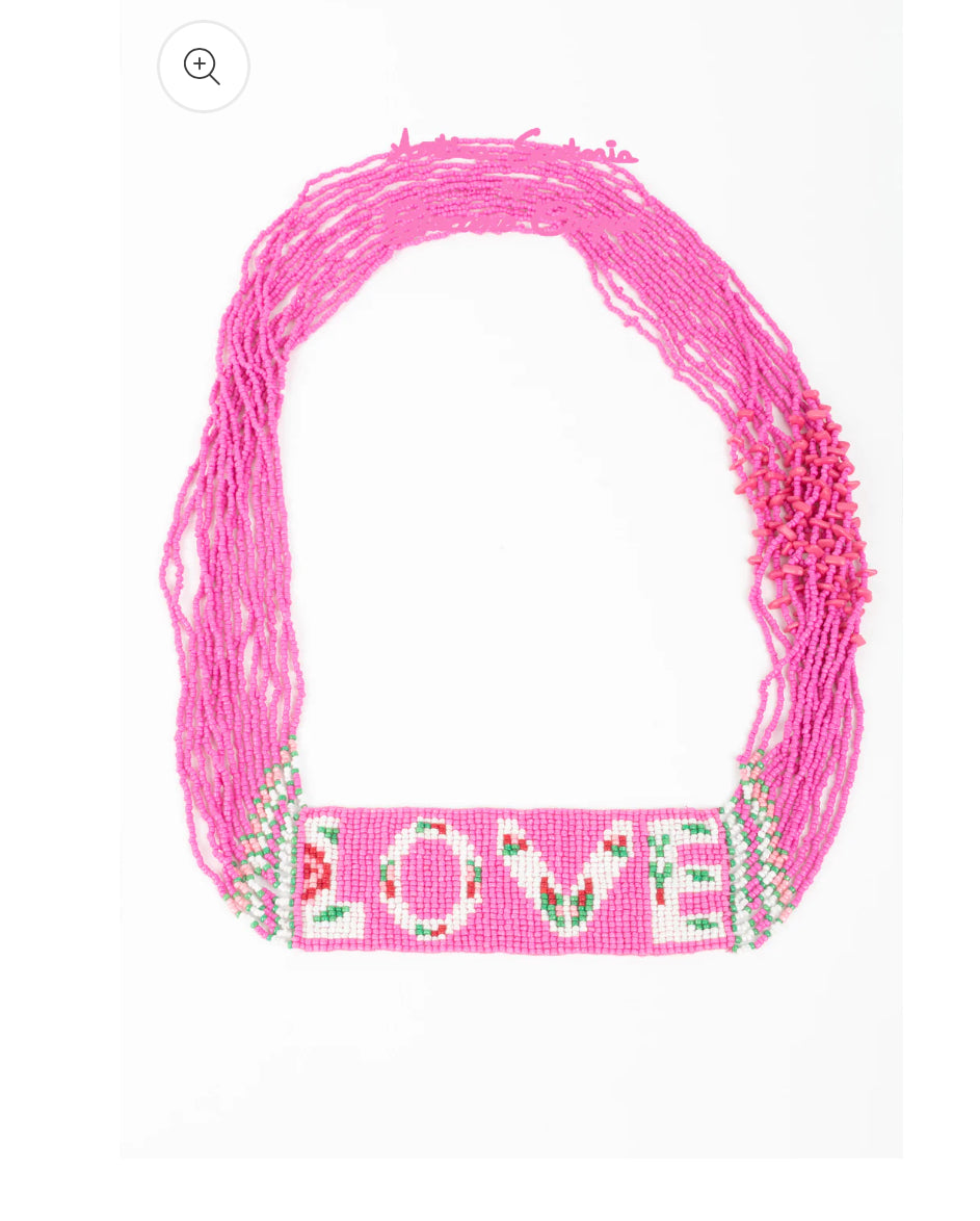 Love beads necklace