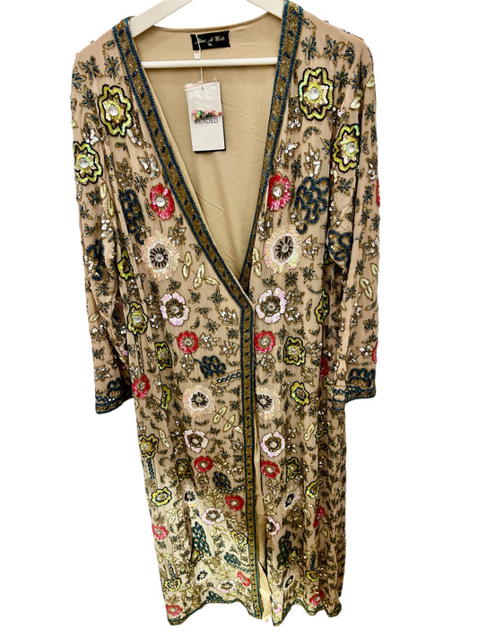 Hand beaded abaya