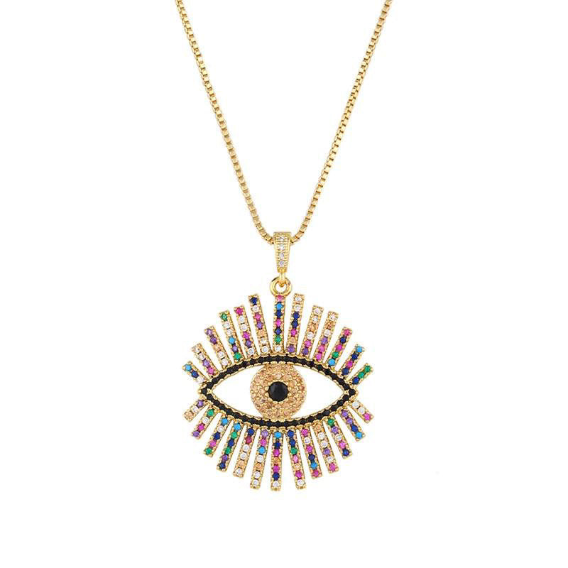 Swarovski Turkish Eye Necklace