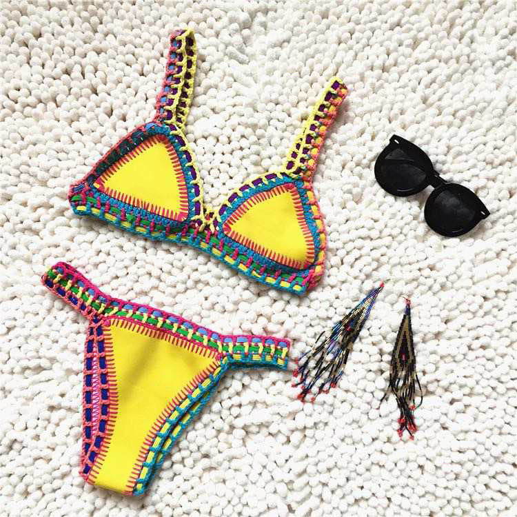 Women's Crochet Swimwear, Flashback Brazilian Bikini